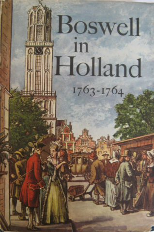 Cover of Boswell in Holland, edited by Frederick A. Pottle