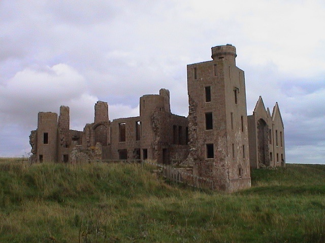 The ruins of Slains Castle