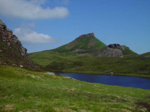Dun Caan, the highest hill on Raasay