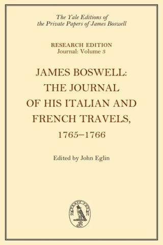 Journal of his Italian and French Travels