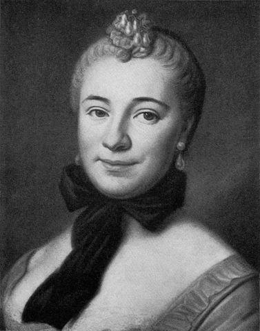 Portait of Johanna Sophie von Anhalt by C. F. R. Lisiewski