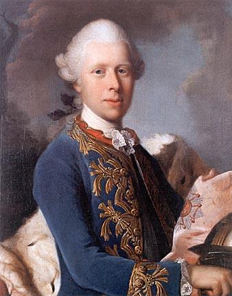 Portrait of Ernst II Ludwig by Johann Jonas Michael (1775)