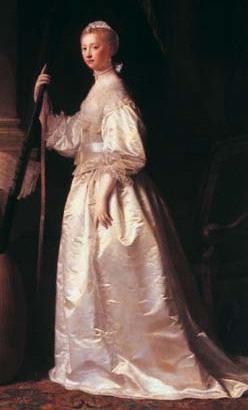 Portrait of Lady Mary Coke by Allan Ramsay