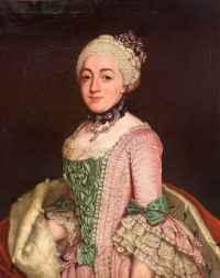 Princess Maria Leopoldine of Anhalt-Dessau (ca. 1765)